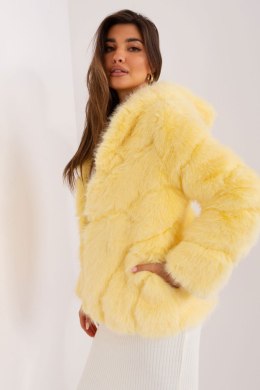 Kurtka Damska Model AT-KR-2386.00P Light Yellow - AT - L/XL