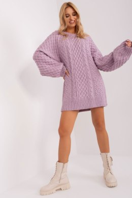 Sweter Damski Model AT-SW-2367-2.64P Light Violet - AT - uniwersalny