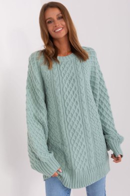 Sweter Damski Model AT-SW-2367-2.64P Mint - AT - uniwersalny