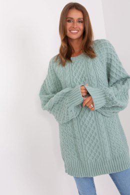 Sweter Damski Model AT-SW-2367-2.64P Mint - AT - uniwersalny