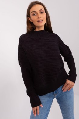 Sweter Damski Model AT-SW-2368.36X Black - AT - uniwersalny