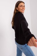 Sweter Damski Model AT-SW-2368.36X Black - AT - uniwersalny Sweter Damski Model AT-SW-2368.36X Black - AT - uniwersalny