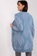 Sweter Kardigan Model AT-SW-234501.00P Blue - AT - uniwersalny