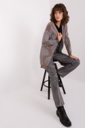 Sweter Kardigan Model AT-SW-234501.00P Dark Brown - AT - uniwersalny
