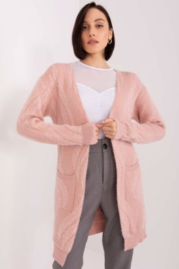 Sweter Kardigan Model AT-SW-234501.00P Light Pink - AT - uniwersalny