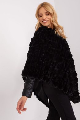 Sweter Ponczo Model AT-PN-2347.16 Black - AT - uniwersalny
