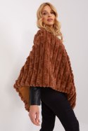 Sweter Ponczo Model AT-PN-2347.16 Light Brown - AT - uniwersalny