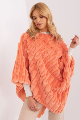 Sweter Ponczo Model AT-PN-2347.16 Orange - AT - uniwersalny