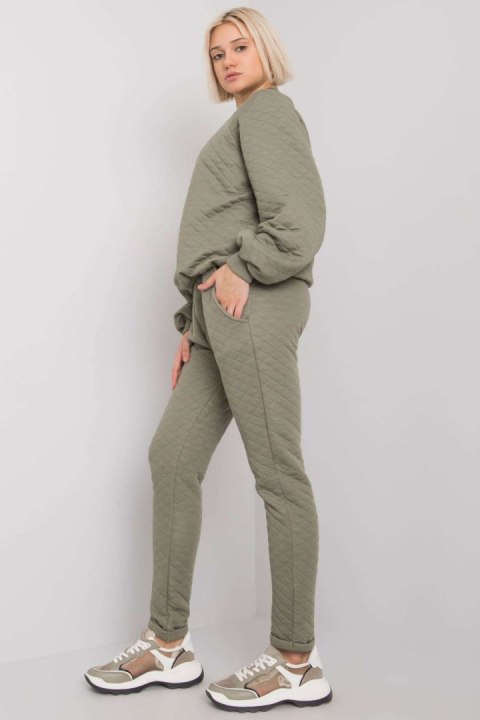 Spodnie Komplet Model RV-KMPL-7448.28 Khaki - BFG - S/M Spodnie Komplet Model RV-KMPL-7448.28 Khaki - BFG - S/M