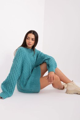 Sweter Damski Model AT-SW-2367-2.64P Turkus - AT - uniwersalny