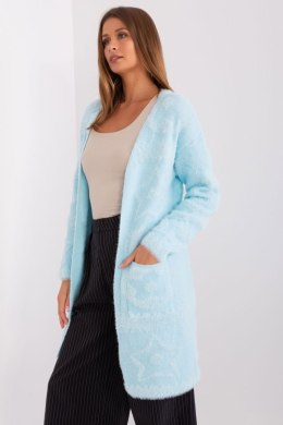 Sweter Kardigan Model AT-SW-234503.00P Light Blue - AT - uniwersalny