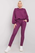 Spodnie Komplet Model RV-KMPL-7448.28 Dark Violet - BFG - S/M Spodnie Komplet Model RV-KMPL-7448.28 Dark Violet - BFG - S/M