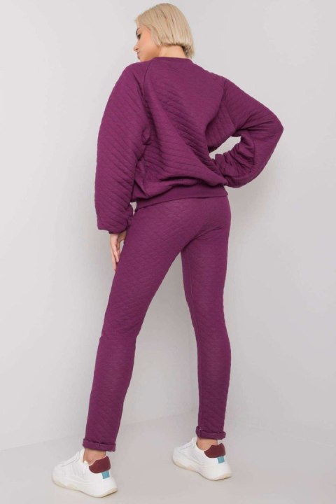 Spodnie Komplet Model RV-KMPL-7448.28 Dark Violet - BFG - S/M Spodnie Komplet Model RV-KMPL-7448.28 Dark Violet - BFG - S/M