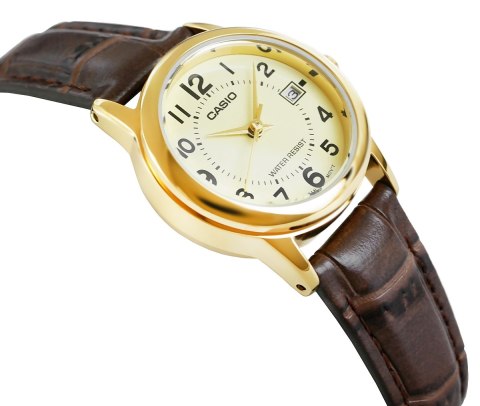 Zegarek Damski CASIO LTP-V002GL-9BUDF + BOX Zegarek Damski CASIO LTP-V002GL-9BUDF + BOX