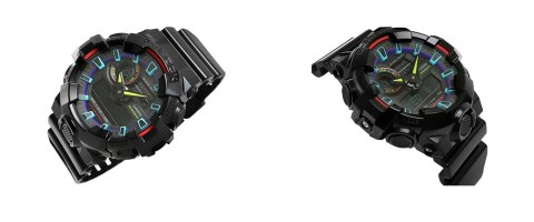 Zegarek Męski CASIO G-SHOCK GA-700RGB-1AER + BOX Zegarek Męski CASIO G-SHOCK GA-700RGB-1AER + BOX