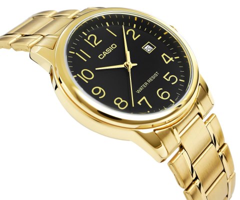 Zegarek Męski CASIO MTP-V002G-1BUDF + BOX Zegarek Męski CASIO MTP-V002G-1BUDF + BOX