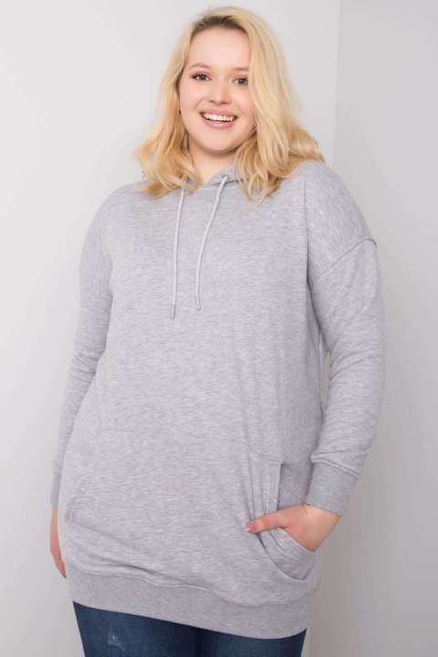 Bluza Damska Model RV-BL-6338.19X Grey - BFG - XXL Bluza Damska Model RV-BL-6338.19X Grey - BFG - XXL