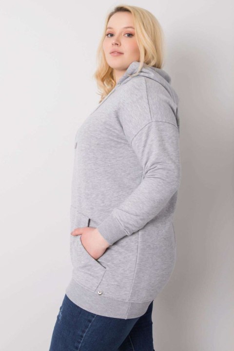 Bluza Damska Model RV-BL-6338.19X Grey - BFG - XXL Bluza Damska Model RV-BL-6338.19X Grey - BFG - XXL