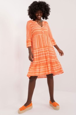 Sukienka Model D73771M30214L Orange - Sublevel - L