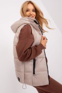 Kamizelka Model D50048X80113A3 Beige - Sublevel - M Kamizelka Model D50048X80113A3 Beige - Sublevel - M