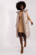 Kamizelka Model D50048X80114A2 Beige - Sublevel - M Kamizelka Model D50048X80114A2 Beige - Sublevel - M