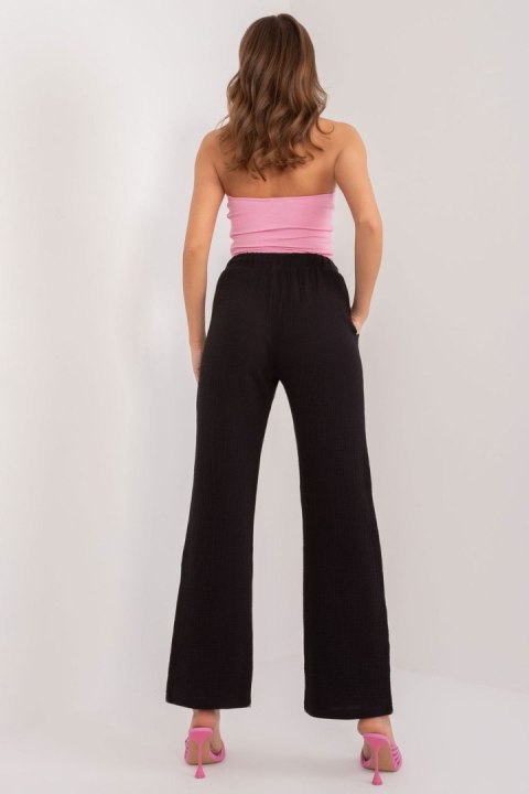 Spodnie Damskie Model D70032M62242A4 Black - Sublevel - XL Spodnie Damskie Model D70032M62242A4 Black - Sublevel - XL