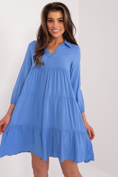 Sukienka Model D73761Z30425A Blue - Sublevel - M Sukienka Model D73761Z30425A Blue - Sublevel - M