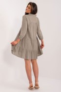 Sukienka Model D73761Z30425A Khaki - Sublevel - XL Sukienka Model D73761Z30425A Khaki - Sublevel - XL