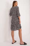 Sukienka Model D73771M30214K Black/White - Sublevel - M Sukienka Model D73771M30214K Black/White - Sublevel - M
