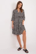 Sukienka Model D73771M30214K Black/White - Sublevel - S