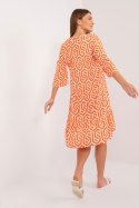 Sukienka Model D73771M30214K Orange - Sublevel - M Sukienka Model D73771M30214K Orange - Sublevel - M
