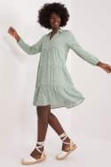 Sukienka Model D73771Z30425A Khaki - Sublevel - M Sukienka Model D73771Z30425A Khaki - Sublevel - M