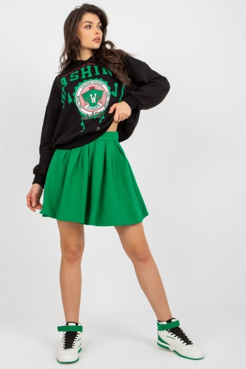 Spódnica Komplet Model FA-KMPL-8083.94 Black/Green - Fancy - S/M Spódnica Komplet Model FA-KMPL-8083.94 Black/Green - Fancy - S/M