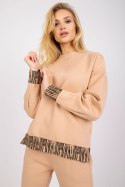 Spodnie Komplet Model FA-KMPL-6497.05P Beige - Fancy - S/M Spodnie Komplet Model FA-KMPL-6497.05P Beige - Fancy - S/M