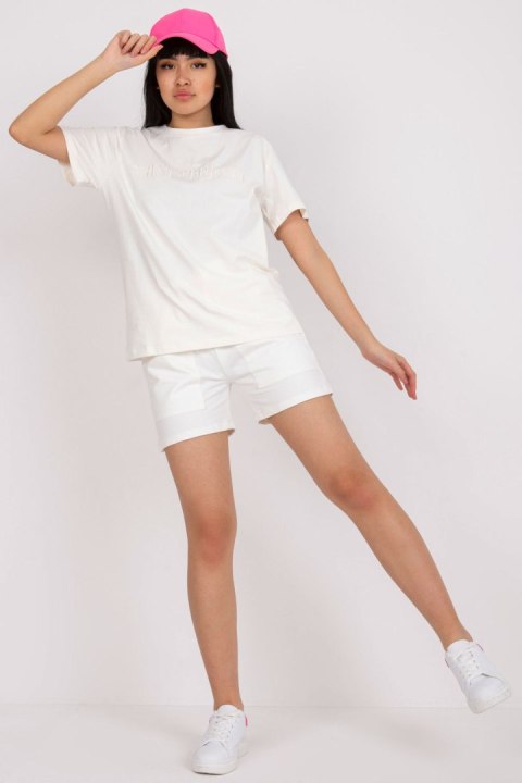 Spodnie Komplet Model FA-KMPL-7665.11 White - Fancy - S/M Spodnie Komplet Model FA-KMPL-7665.11 White - Fancy - S/M
