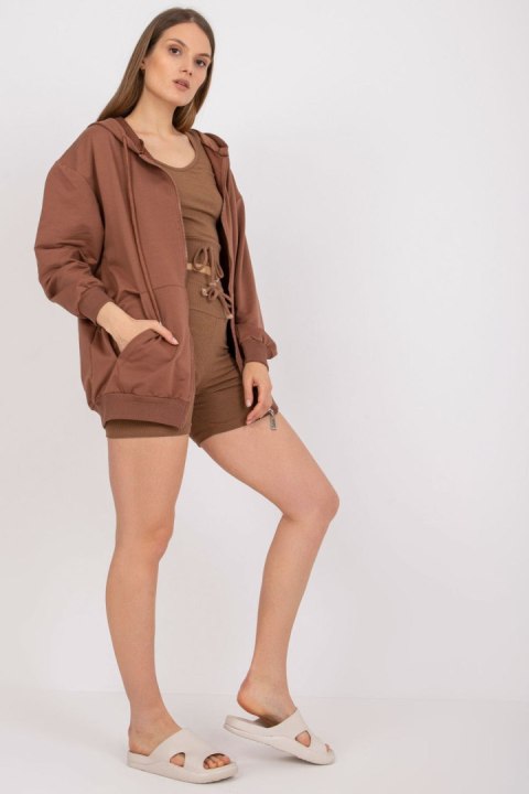 Spodnie Komplet Model FA-KMPL-7742.56P Brown - Fancy - S/M Spodnie Komplet Model FA-KMPL-7742.56P Brown - Fancy - S/M
