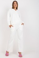 Spodnie Komplet Model FA-KMPL-7813.51 White - Fancy - S/M Spodnie Komplet Model FA-KMPL-7813.51 White - Fancy - S/M