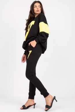 Spodnie Komplet Model FA-KMPL-7856.44P Black/Yellow - Fancy - S/M