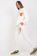 Spodnie Komplet Model FA-KMPL-7893.67 White - Fancy - S/M Spodnie Komplet Model FA-KMPL-7893.67 White - Fancy - S/M
