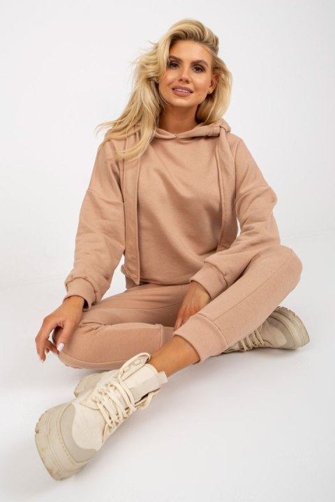 Spodnie Komplet Model FA-KMPL-8173.06 Beige - Fancy - S/M Spodnie Komplet Model FA-KMPL-8173.06 Beige - Fancy - S/M