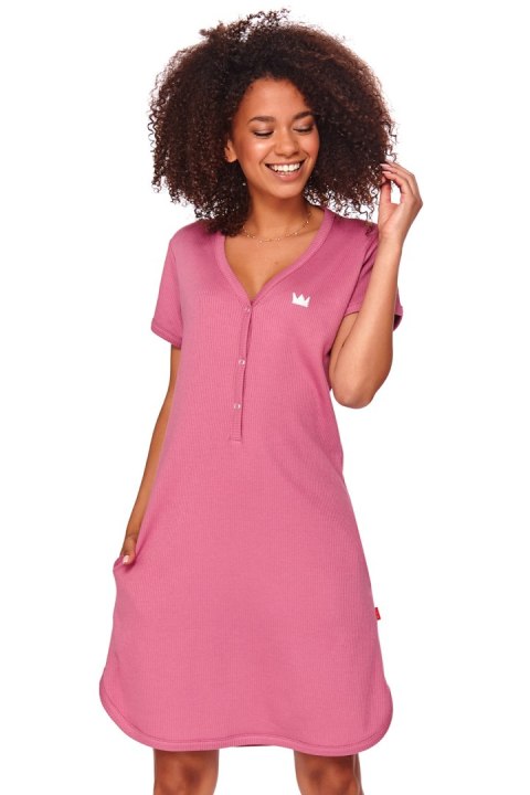 Koszulka nocna Koszula Nocna Ciążowa Model TCB.4115 Dolce Vita - Doctor Nap - S Koszulka nocna Koszula Nocna Ciążowa Model TCB.4115 Dolce Vita - Doctor Nap - S
