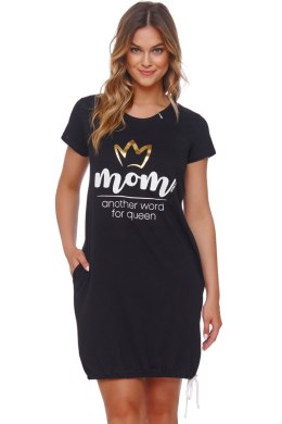 Koszulka nocna Koszula Nocna Ciążowa Model TCB.4551 Black - Doctor Nap - M