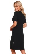 Koszulka nocna Koszula Nocna Ciążowa Model TCB.9116 Black - Doctor Nap - S
