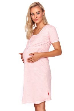 Koszulka nocna Koszula Nocna Ciążowa Model TCB.9393 Sweet Pink - Doctor Nap - L