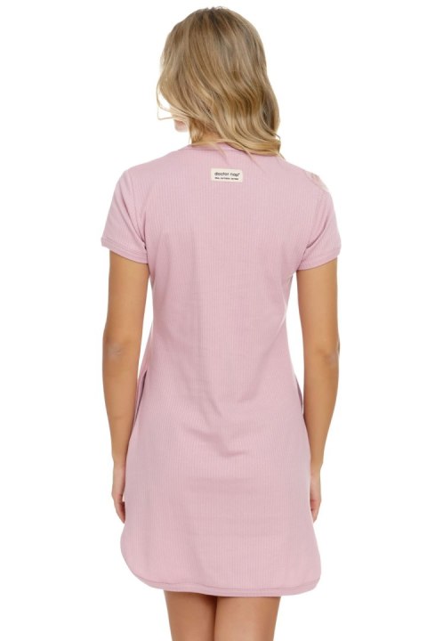 Koszulka nocna Koszula Nocna Ciążowa Model TM.4542 Papaya - Doctor Nap - XL Koszulka nocna Koszula Nocna Ciążowa Model TM.4542 Papaya - Doctor Nap - XL