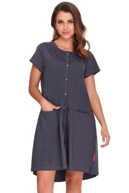Koszulka nocna Koszula Nocna Model TCB.9445 Grafit - Doctor Nap - M