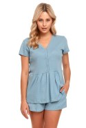 Piżama Damska Model PM.4445 Satin Blue - Doctor Nap - XL
