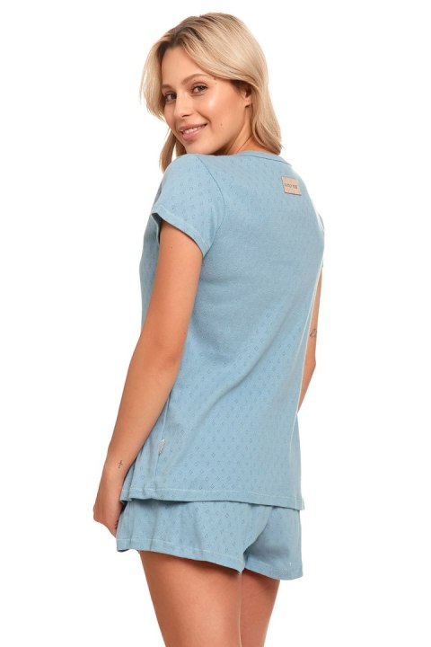 Piżama Damska Model PM.4445 Satin Blue - Doctor Nap - XL Piżama Damska Model PM.4445 Satin Blue - Doctor Nap - XL