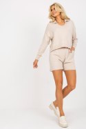 Spodnie Komplet Model EM-KMPL-20375.23 Light Beige - EM - uniwersalny Spodnie Komplet Model EM-KMPL-20375.23 Light Beige - EM - uniwersalny