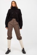 Sweter Damski Model EM-SW-1037-01.24X Black - EM - uniwersalny Sweter Damski Model EM-SW-1037-01.24X Black - EM - uniwersalny
